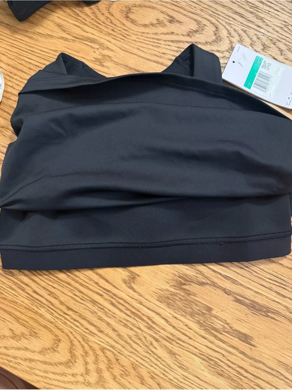 Set of TWO - Nike Girl's Racerback Tank with Built in Bra XL Black NWT NEW